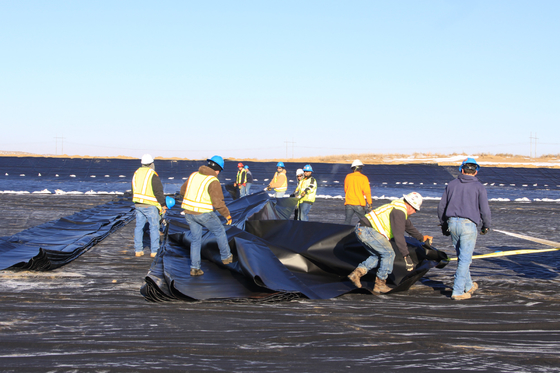 Underground Waterproof HDPE Landfill Liner Geomembrane 4mm