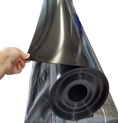 Carbon Black Content 2.0-3.0 Percent HDPE Geomembrane Liner Smooth Surface with Tear Strength Not Less Than 25KN per Meter Durable and Material