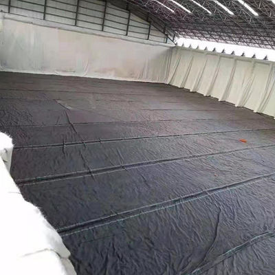 Carbon Black Content 2.0-3.0 Percent HDPE Geomembrane Liner Smooth Surface with Tear Strength Not Less Than 25KN per Meter Durable and Material