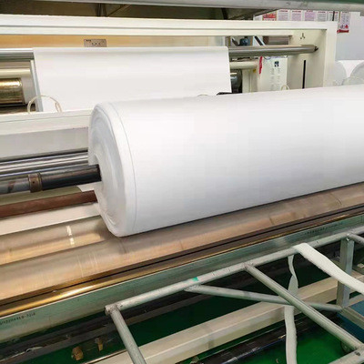 Polyester Non Woven Geotextile Drainage Fabric White 150GSM
