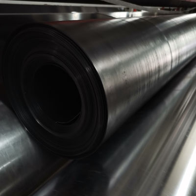 Puncture Resistance 20N HDPE Geomembrane Liner Offering Elongation at Break 700 Percent and Tear Strength 25KN per Meter