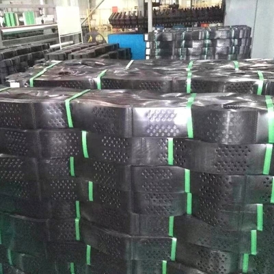 Black Ramp Road Construction Gravel HDPE Geocell Stabilized